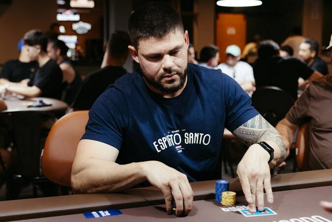 gambler on the table